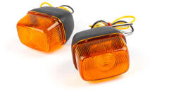 STR8 MX_STR-660.03/OR Első Indexek / Mbk Booster / Yamaha Bw's 2003 Előtt - Fekete, Narancs