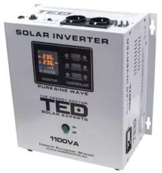 TED Invertor fotovoltaic Off-grid monofazat TED000279, 1100 VA, 700 W, MPPT, 2 prize (TED000279)