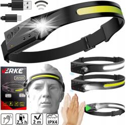 VERKE Fejlámpa Led Izzóval