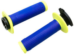 PROGRIP MX_PG708-LO-151655 708 Lock-on Markolat 5 Gázvezérlővel Neon / - Kék, Sárga