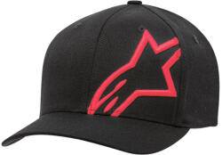 Alpinestars MX_ALP25013465 Corp Shift / Görbített Baseball Sapka S/m - Piros, Fekete