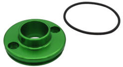 KRM MX_KR613F Kipufogódob Végsapka 70 - 90 Alu - Zöld