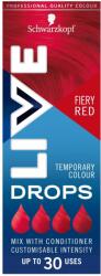 Schwarzkopf LIVE Drops Tüzes piros 30 ml