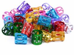  ESKÜVŐ HAD160 - Színes hajgyöngy, hajgyűrű, hajdísz