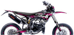 Stage6 MX_S6-058805.2/PK Grafikai Készlet Fantic Xm 50 2017 - 2022 - Rózsaszín