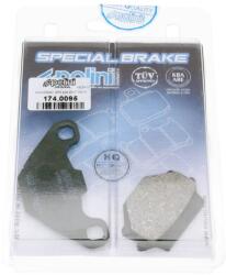 Polini 174.0095 Organikus Fékbetét - Kymco Agility 16 Inch, Kawasaki Gpz 400, Zx-7 750 R