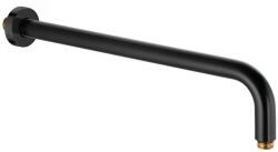 Kludi A-Qa - Braț de duș 40 cm, negru mat 6651439-00 (6651439-00)