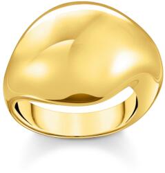 Thomas Sabo TR2470-413-39-56 Bold - Gold-plated Ring in organic drop shape Ladies, Femei
