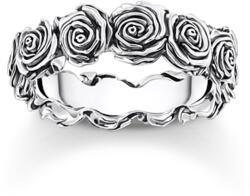 Thomas Sabo TR2488-637-21-54 Silberner Ring mit Rosen Damen, Femei