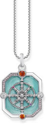 Thomas Sabo PE961-340-7 Silver pendant Wheel of Karma + zirconia , Femei