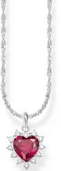 Thomas Sabo KE2305-013-10-L45V Kette mit Herz Anhänger romance silber Damen, Femei