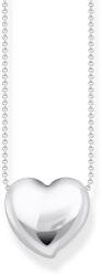 Thomas Sabo KE2276-001-21-L45V Bold - Silver Necklace with Pendant in Heart Shape 40-45 cm Ladies, Femei