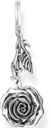 Thomas Sabo PE981-637-21 Anhänger midnight rose silber groß Damen, Femei