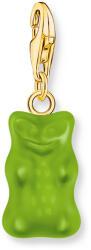 Thomas Sabo 2192-413-6 Green Charm Goldbears Pendant gold-plated , Femei