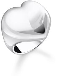 Thomas Sabo TR2471-001-21-56 Bold - Silver Ring in Heart Shape Ladies, Femei