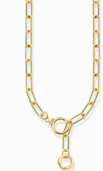 Thomas Sabo KE2192-414-14 Ladies link necklace with two ring clasps, adjustable, Femei
