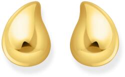 Thomas Sabo H2299-413-39 Bold - Gold-plated Drop Ear Studs 22, 0 mm Ladies, Femei