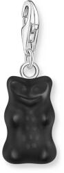 Thomas Sabo 2194-017-11 Silberner Charm Goldbären Anhänger in Schwarz Damen, Femei