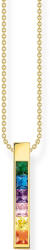 Thomas Sabo KE2113-971-7 Stone Rainbow Ladies Necklace, adjustable, Femei