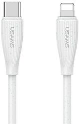 USAMS GREEN SERIES cablu de date (Tip-C - Lightning, 30W, încărcător rapid, 100cm) WHITE SJ717USB02 (SJ717USB02)