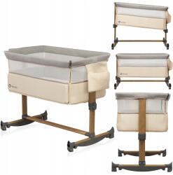 Lionelo Kiságy nagy 3az1ben Lionelo Leonie|Kiságy pótágy gyerekágy (LO-LEONIE BEIGE SAND)