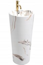 Rea Szabadonálló Márvány Mosdókagyló Padló Blanka Marble Rea (REA-U8704 BLANKA MARBLE MAT)