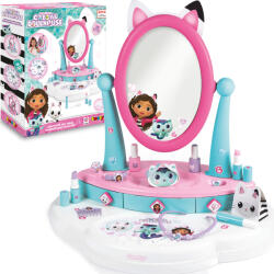 Smoby Macska Házikó Gabi Fésülködőasztal Szépségstúdió Szépségszalon Smink 12 Kiegészítő (2530)