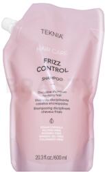 Lakmé Teknia Frizz Control Shampoo hajsimító sampon durva és rakoncátlan hajra Refill 600 ml