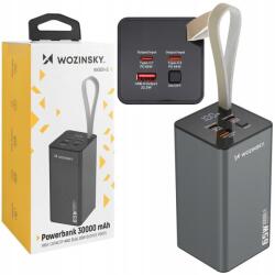 Wozinsky Erős Powerbank Gyorstöltés 65W Usb 2x Usb-c 30000mAh Laptophoz (5907769364457)