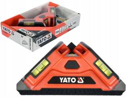 TOYA Szögletes Vonallézer Csempe Lerakáshoz 2 Vonal Vízmérték YT-30410 (Yato YT-30410)