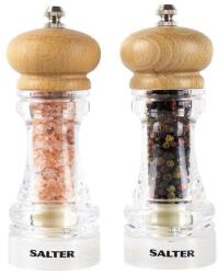 Salter 7607 mechanikus só- és borsőrlő szett bükkfa (7607)