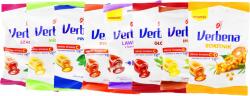 Verbena 8 Ízű gyógynövényes cukorka mix, 8x60g, gyógynövényes-gyümölcsös ízek (8585000209711)