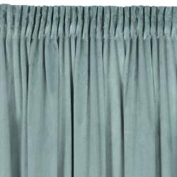 Eurofirany Velúr szalagfüggöny 140x270 velvet puha zsálya (383825)