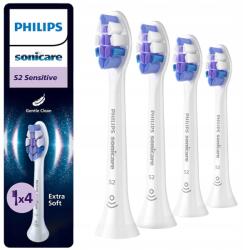 Philips 4x Fogkefefejek Philips Sonicare Sensitive S HX6054 fogkeféhez (Sonicare Sensitive HX6054/10 (4 sztuki))