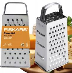 Fiskars Négyoldalas Reszelő Fiskars Acél Zöldség-gyümölcs Reszelő Sajt Szilárd (FS1065589)