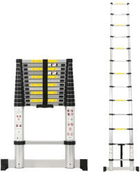  Teleszkópos létra 3, 8 m, alumínium (TZ03-38)