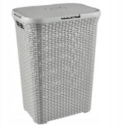 Curver Szabadonálló szennyestartó kosár Curver 60l szürke-ezüst árnyalatok (17191350)