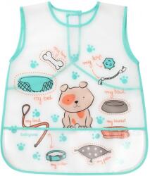 Babyono Șorț pentru copii Babyono -Câine, albastru (5901435407158) Bavata