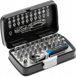 Hoegert Technik Csavarhúzófej Készlet 33db-os Csörgő Hogert (HT1R460)