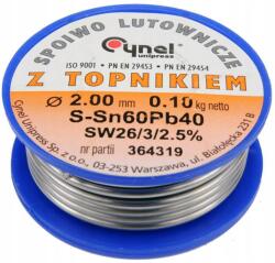 Cynel Ón Forrasztó Kötőanyag Olvasztóval 2, 0 mm 100 g (76818)