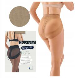 Gabriella Modellező harisnyanadrág, 20 den, Size 2, citromfű (wygodne modelujące wyszczuplające)