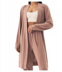 Henderson Női fürdőköpeny puha ágytakaró Boar 43014 púderrózsaszín L (szlafrok prezent elegancki)