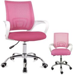 Pepita Scaun pivotant ergonomic de birou Pepita - roz (20112401)