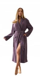 L&L Női Fürdőköpeny, Celeste Long 2558, ametiszt, Size L (2558)