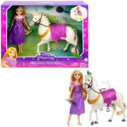 Mattel Disney Rapunzel és Maximus játékbaba ló (HLW23)
