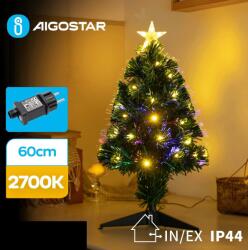 Aigostar - LED външна коледна елха LED/3, 6W/230V 60 cm IP44 топла бяла (AI1223)