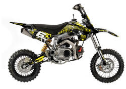 Stage6 MX_S6-059901/YE Grafikai Készlet Pit Bike Ycf Pilot / - Sárga, Fekete