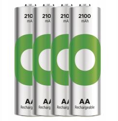 GP Batteries Nagy kapacitású nagy teljesítményű Ni-MH R6 Aa Gp ReCyko akkumulátor 2100mAh 4 db (GP210AAHCER21-2TLB4)