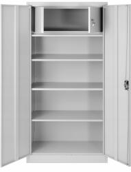 JAN NOWAK Irodai irattároló szekrény tárolórekesszel, orvosi Gdpr Jan Nowak Tamás: szürke (610)