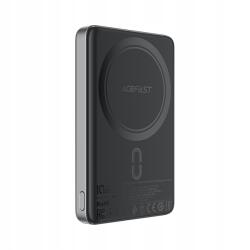  Mágneses powerbank 10000mAh PD20W MagSafe ultra vékony fekete (6974316283393)